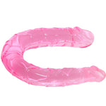 Baile Duplo Dong Dildo Rosa Duplo