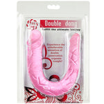 Baile Duplo Dong Dildo Rosa Duplo
