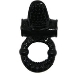 Vibrador de Anillo Sweet Ring con Conejo Texturizado