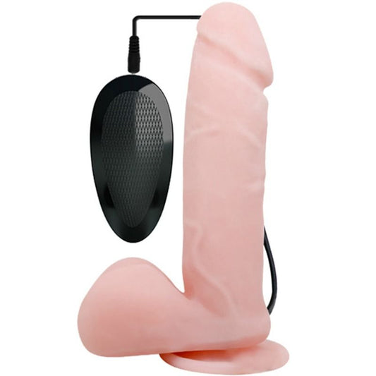 Baile Vibrador Realista Oliver Con Función de Rotación