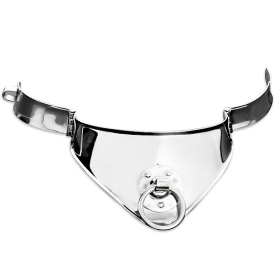 Metal Hard Collar de Sujeción con Anillo y Candado 12,5 Cm