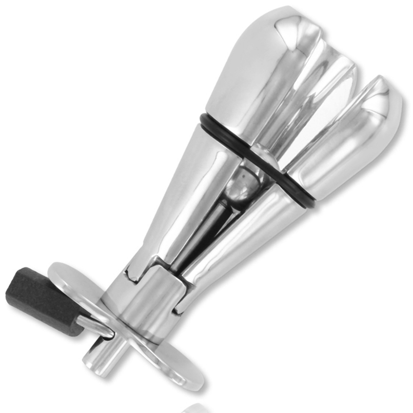 Metal Hard Plug Anal Com Fechadura