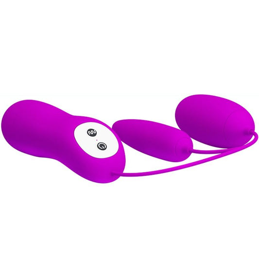 Pretty Love Huevo Vibrador Doble Irma