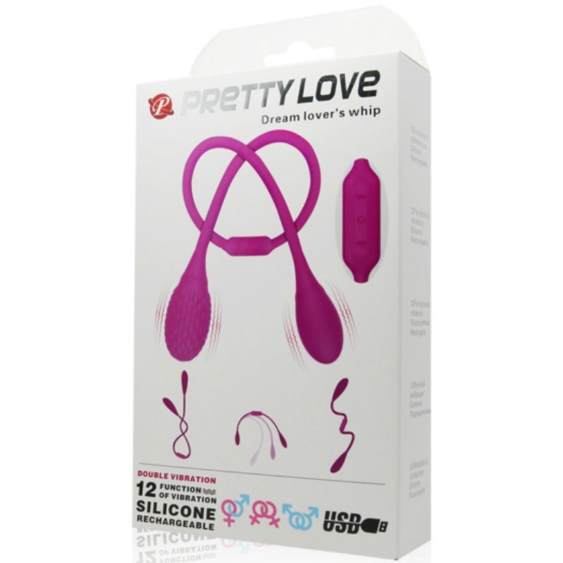 Pretty Love - Estimulador Unisexo Dream Lovers Whip 2