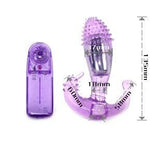 Baile Estimulador Vaginal e Anal Lilac Com Vibração