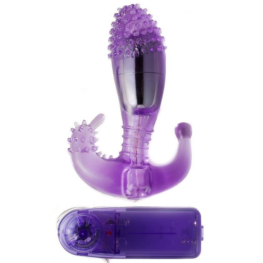 Baile Estimulador Vaginal e Anal Lilac Com Vibração
