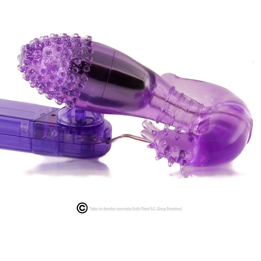 Baile Estimulador Vaginal e Anal Lilac Com Vibração