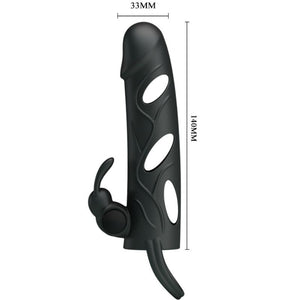 Pretty Love - Capa de Silicone com Vibração 14 cm 2.0