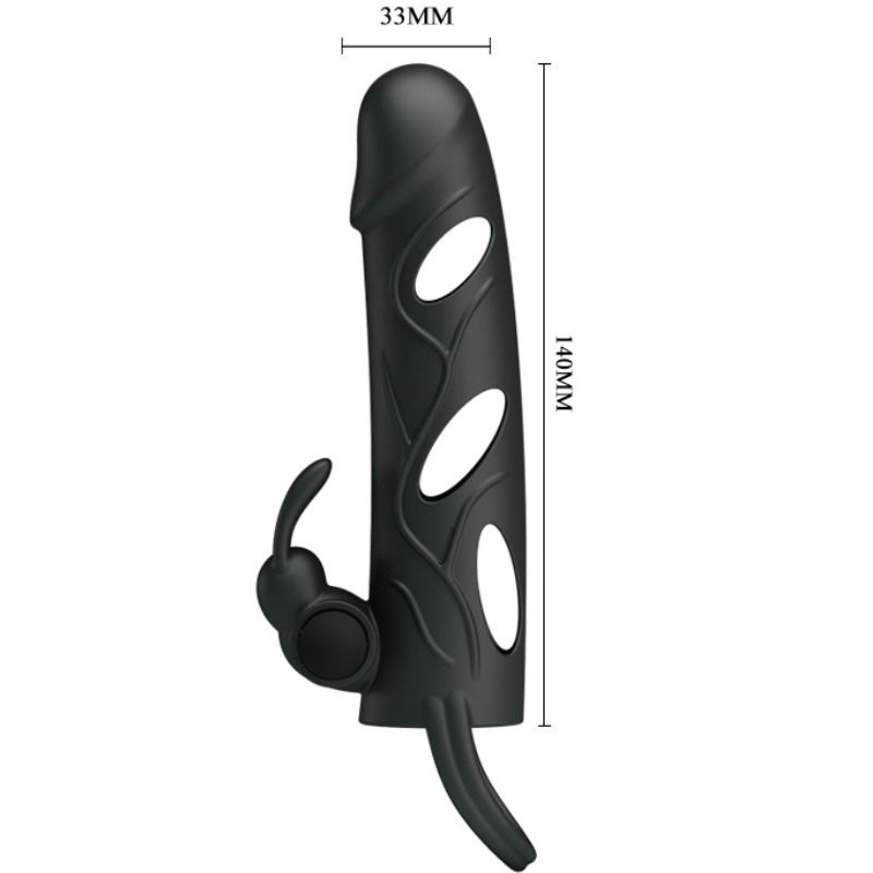 Pretty Love - Capa de Silicone com Vibração 14 cm 2.0