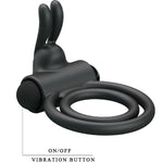 Pretty Love - Anel Vibrador de Silicone Osmond