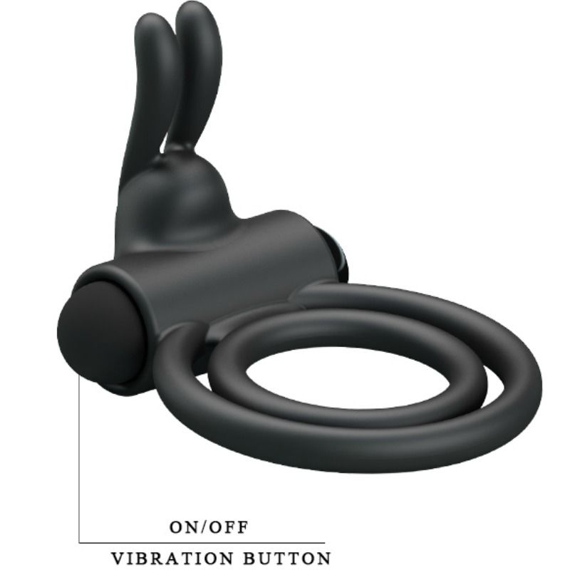 Pretty Love - Anel Vibrador de Silicone Osmond