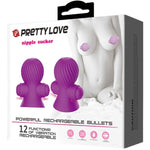 Pretty Love - Estimuladores de Nipple 12 m Vibração Lils