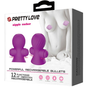 Pretty Love - Estimuladores de Nipple 12 m Vibração Lils