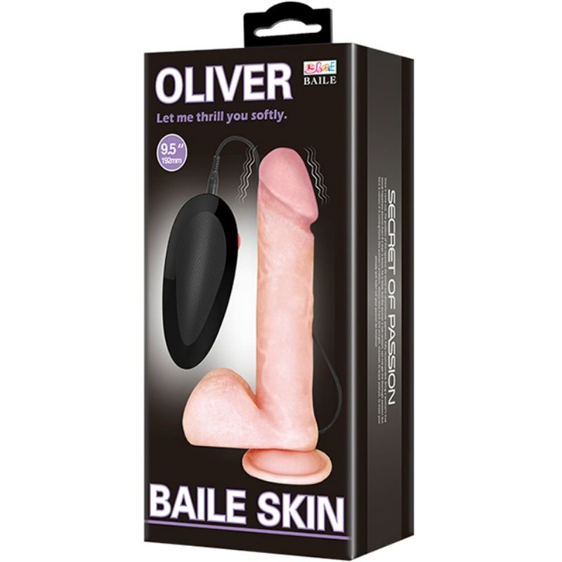 Baile Oliver Dildo Realístico Com Vibrao