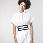 Bijoux Indiscrets Maze Belt Com Ala - Preto