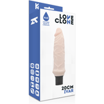 Loveclone Vibrador Autolubricante Ivar 20 Cm -o- 3.7 Cm