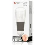 Pretty Love Masturbador de Vagina Kitty White