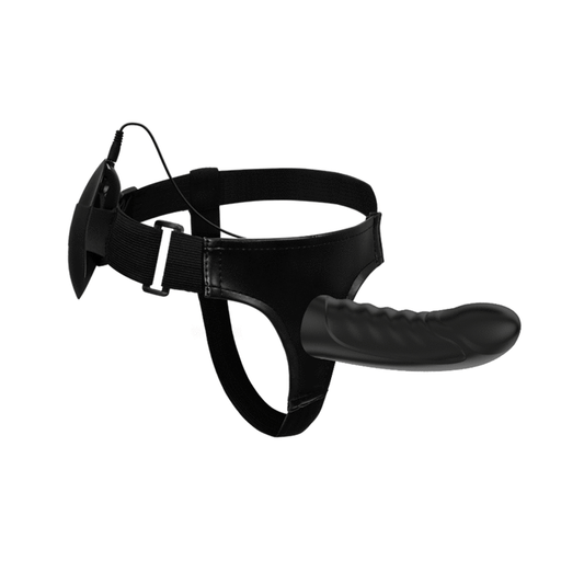 Pretty Love Marvin Strap On Com Vibrao e Dildo Oco