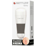 Pretty Love Kitty Masturbador de Vagina Branca 2