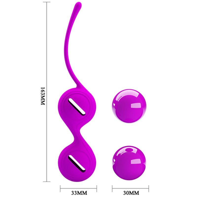 Pretty Love - Bolas Orgsmicas Kegel Aperta I Lilac