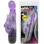 Darlhe Un Tipo de Vibrador Amante con Conejo Lila 10 Modos