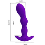 Pretty Love Anal Massager 12 Modos de Vibrao Lilac