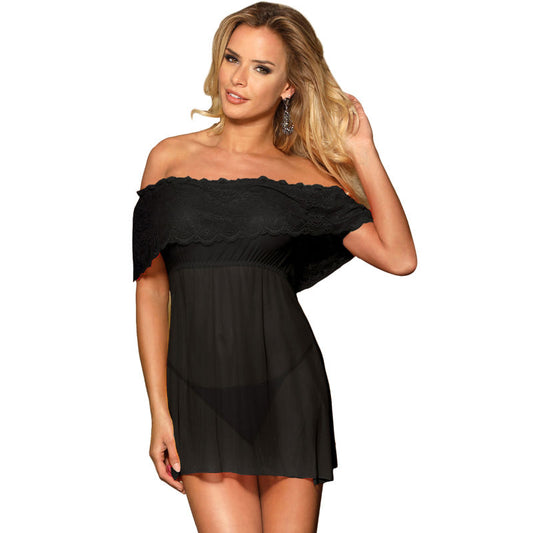Subblime Dresses Short Dress + Thong Black S / M