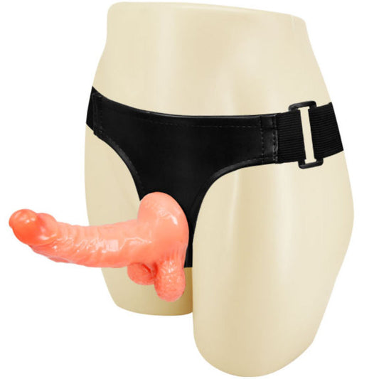 Arnés de Baile con Pene Realista y Correa Ajustable Ultra Apasionado 15.5 Cm