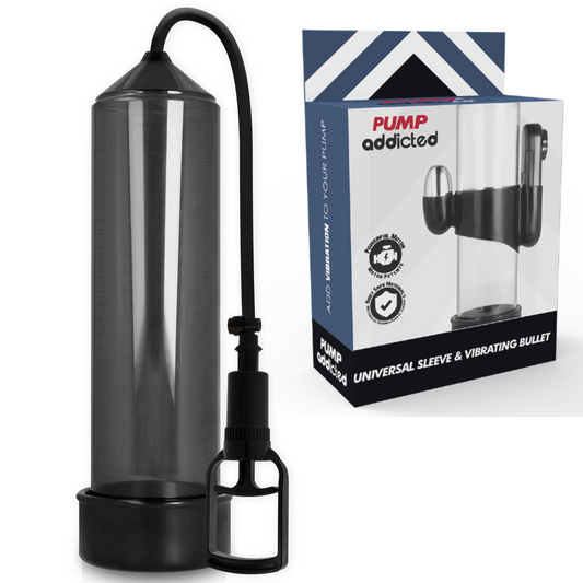 Pump Addicted Vibrador Preto Rx7