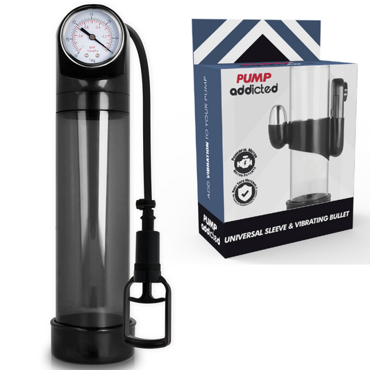 Pump Addicted Vibrador Preto Rx9