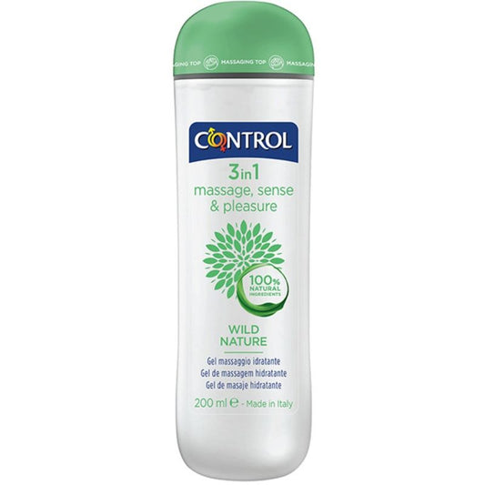 Control Gel de Massagem Natureza Selvagem 3 Em 1 200 Ml