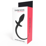 Darkness Plug Anal 28 Cm Silicone Preto