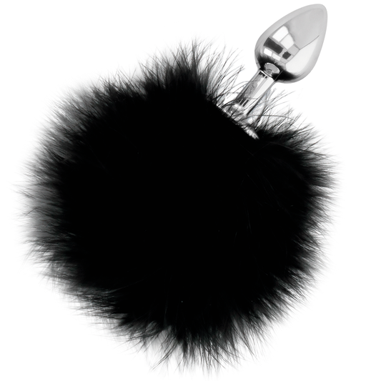 Darkness -Plug Anal Extra Com Cauda Preta 7 cm