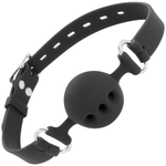 Darkness Mordaa de Silicone Respirvel Preta