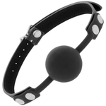 Darkness Mordaa de Silicone Preta