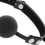 Darkness Mordaa de Silicone Preta