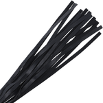 Darkness - Chicote de Bondage Preto 45 cm