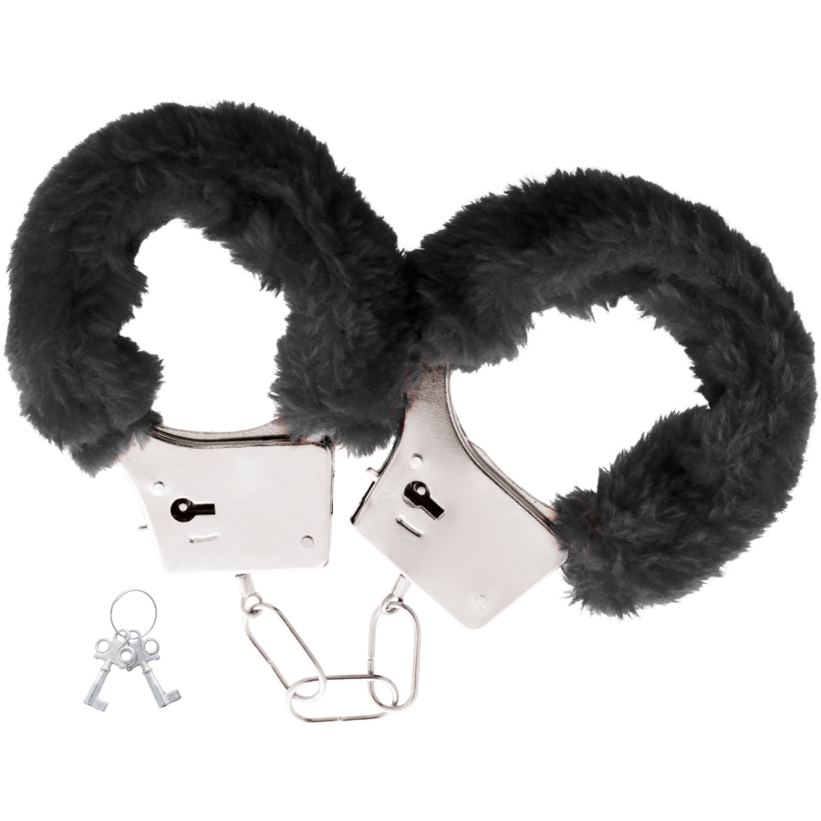 Darkness - Algemas de Metal Forro Preto