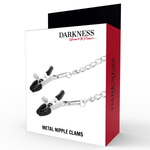 Darkness - Grapas de Pico Ajustables de Metal