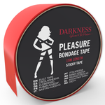 Darkness - Fita Adesiva Vermelha Bondage 15M