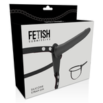 Fetish Submissive Harness Silicone Preto 15 Cm