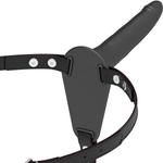 Fetish Submissive Harness Silicone Preto 15 Cm