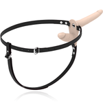 Fetish Submissive Harness Vibrador Flesh Up de Dupla Penetração