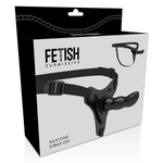 Fetish Submissive Harness Silicone Preto G-spot 16 Cm