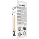 Basecock Vibrador de Controle Remoto Natural Realista 19 Cm -o- 4 Cm