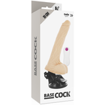 Basecock Vibrador de Controle Remoto Natural Realista 19 Cm -o- 4 Cm