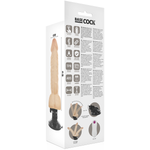 Basecock Vibrador Articulvel Controle Remoto Natural 20 Cm -o- 4.5 Cm