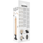 Basecock Vibrador Realístico Controle Remoto Natural 21 Cm -o- 4 Cm