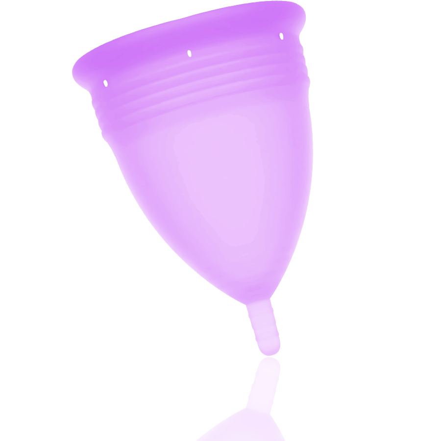 Stercup - Copo Menstrual de Silicone FDA Lilac - Tamanho S