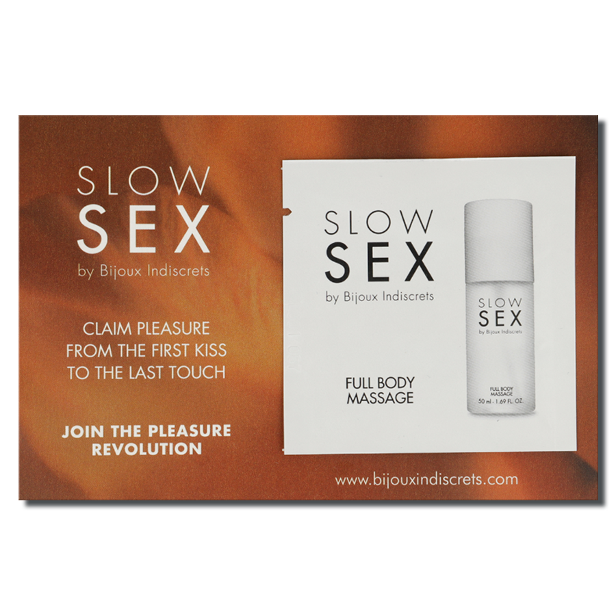 Bijoux - Slow Sex Gel de Masaje Corporal de 2 ml